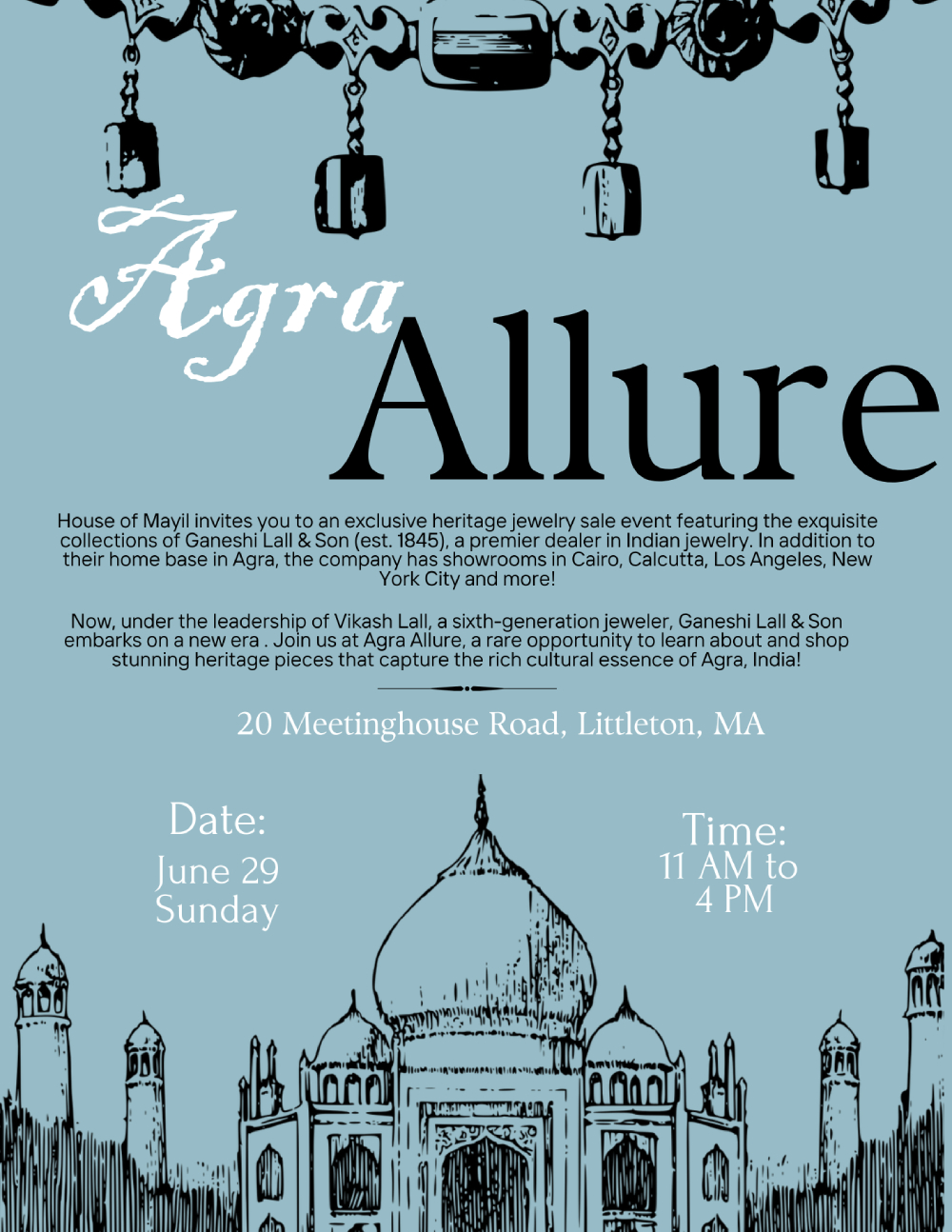 Agra Allure — A Heritage Jewelry Showcase