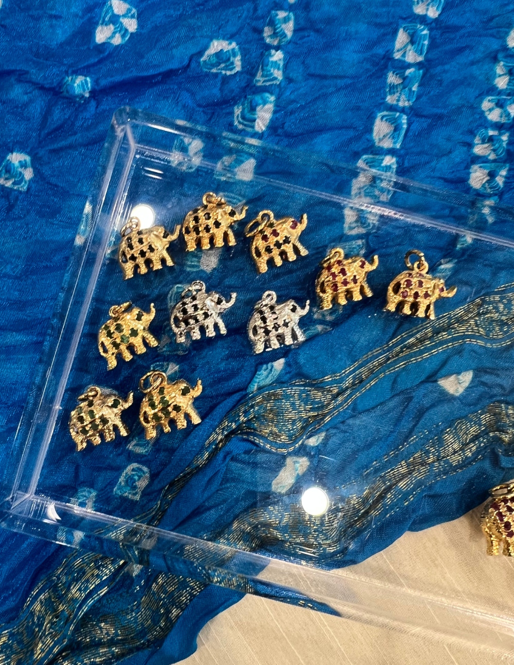 Antique Elephant Pendants