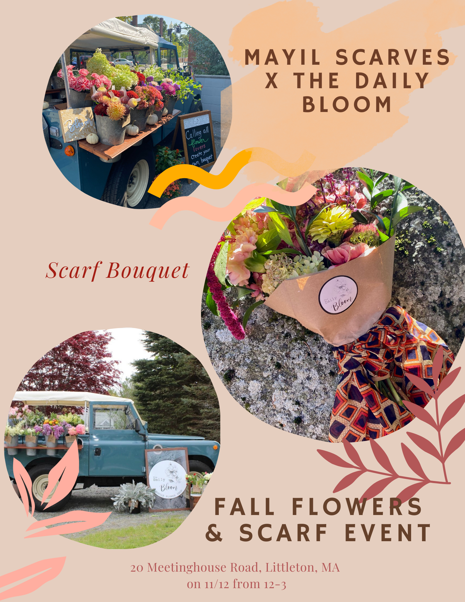 flower truck pop-up