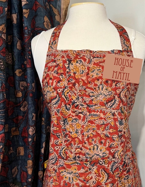 Kalamkari Block Print Apron