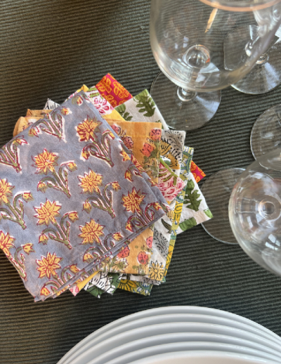 Cocktail Size Cloth Napkins