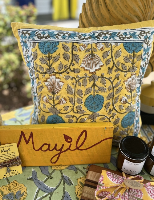 Soft Block-Printed Cushions