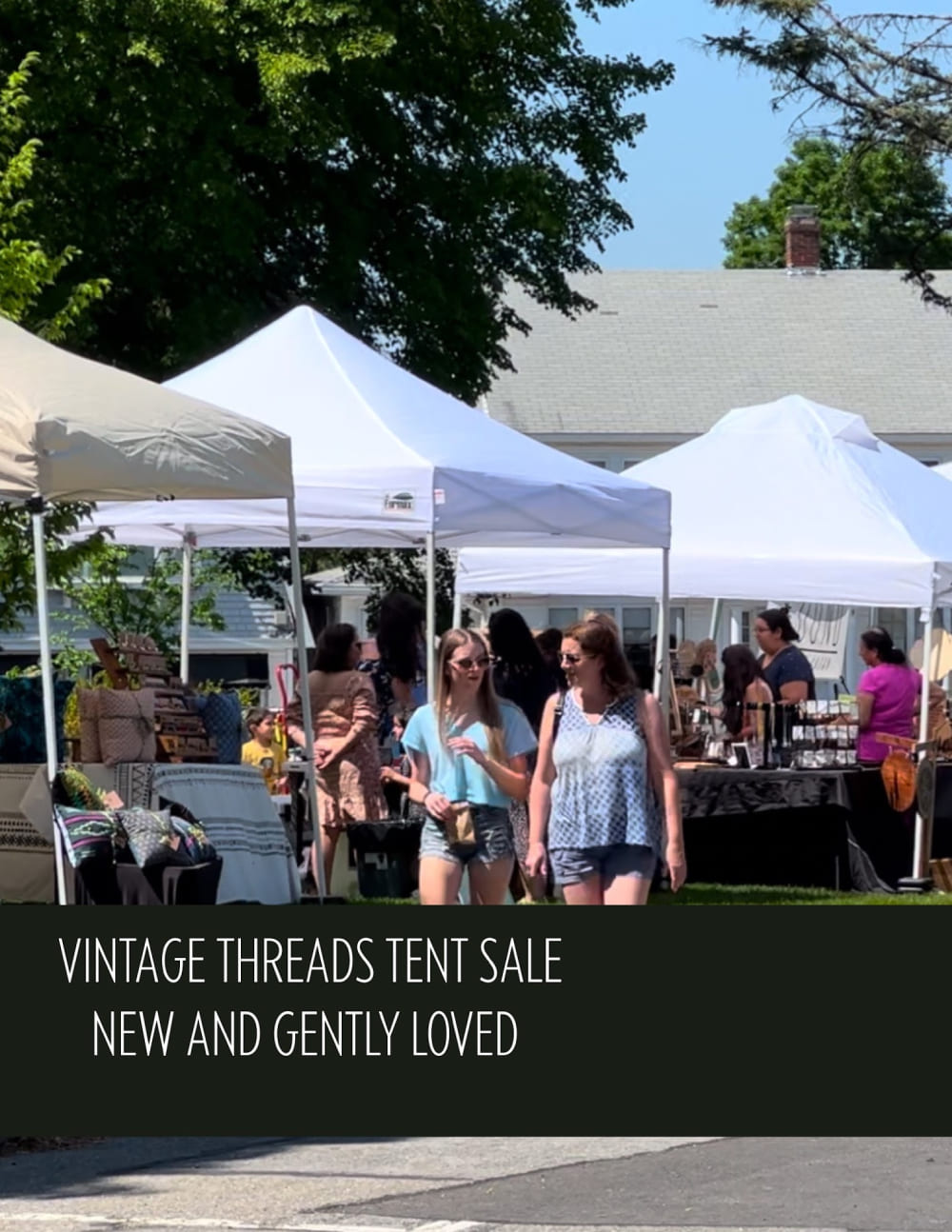 Tent Sale Announcement